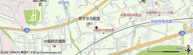 和歌山県伊都郡かつらぎ町中飯降1070周辺の地図