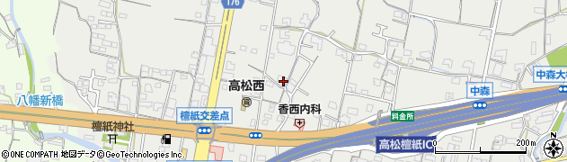 香川県高松市檀紙町1448周辺の地図