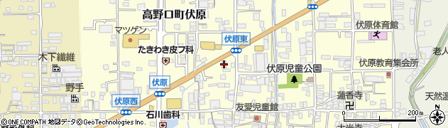 かつや和歌山橋本店周辺の地図