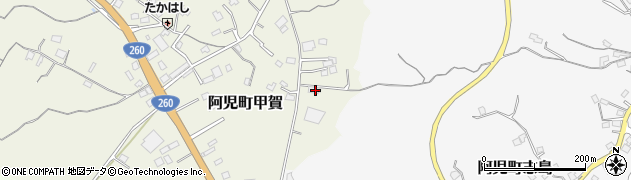 三重県志摩市阿児町甲賀3970周辺の地図