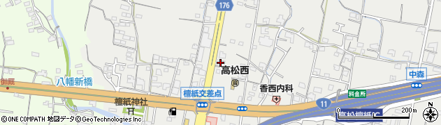 香川県高松市檀紙町1502周辺の地図