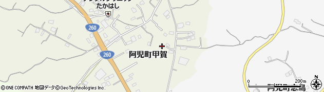 三重県志摩市阿児町甲賀3935周辺の地図