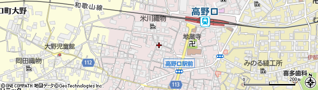 和歌山県橋本市高野口町名倉925周辺の地図
