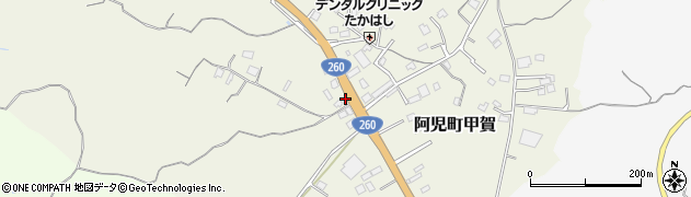 三重県志摩市阿児町甲賀4158周辺の地図