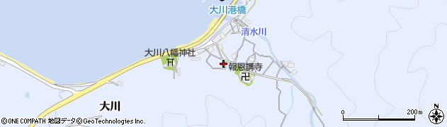 和歌山県和歌山市大川69周辺の地図