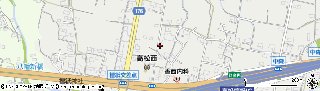 香川県高松市檀紙町1450周辺の地図