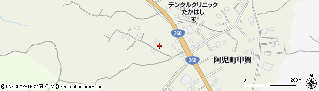 三重県志摩市阿児町甲賀4177周辺の地図