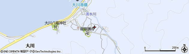 和歌山県和歌山市大川153周辺の地図