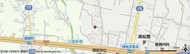 香川県高松市檀紙町1708周辺の地図