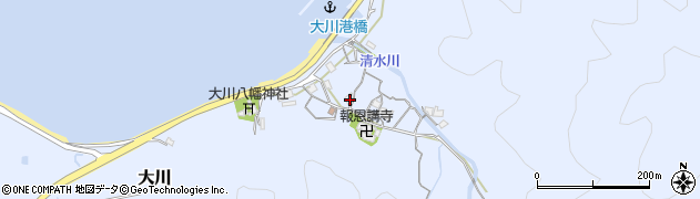 和歌山県和歌山市大川74周辺の地図