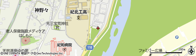 和歌山県橋本市岸上79周辺の地図