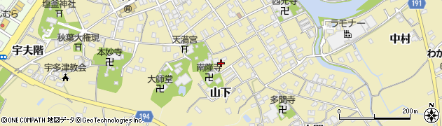 香川県綾歌郡宇多津町1420周辺の地図