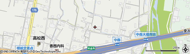 香川県高松市檀紙町1349周辺の地図
