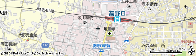 和歌山県橋本市高野口町名倉933周辺の地図