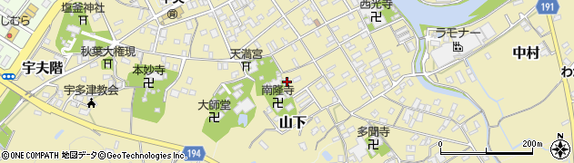 香川県綾歌郡宇多津町1422-2周辺の地図