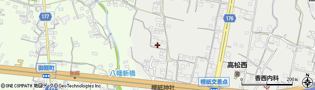 香川県高松市檀紙町1725周辺の地図