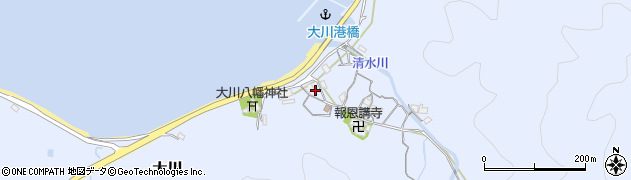 和歌山県和歌山市大川37周辺の地図