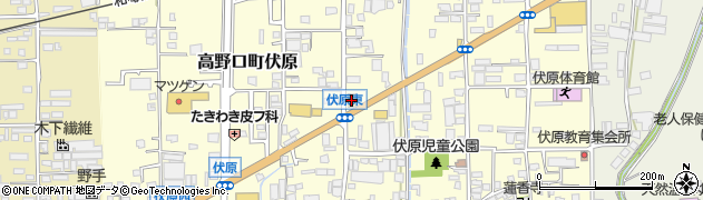 ガスト紀伊橋本店周辺の地図