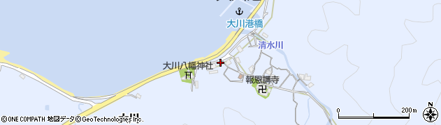 和歌山県和歌山市大川44周辺の地図