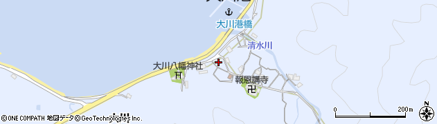 和歌山県和歌山市大川40周辺の地図