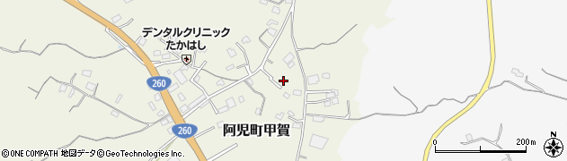 三重県志摩市阿児町甲賀3928周辺の地図