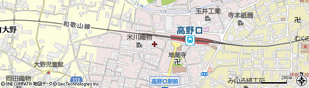 和歌山県橋本市高野口町名倉948周辺の地図