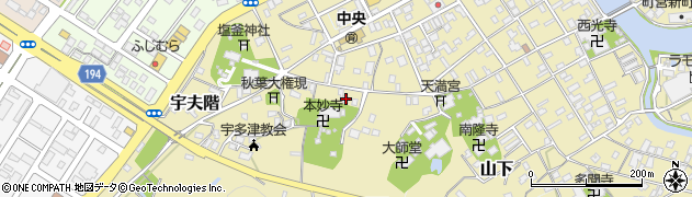 香川県綾歌郡宇多津町1567周辺の地図