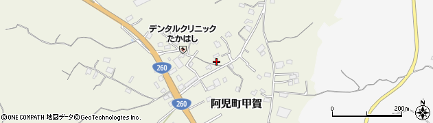 三重県志摩市阿児町甲賀3211周辺の地図