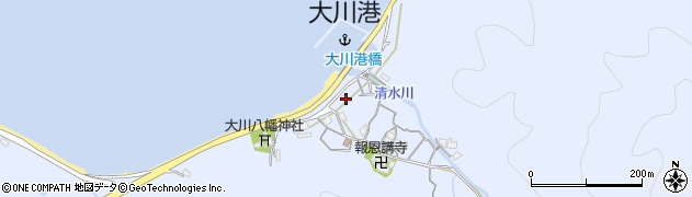 和歌山県和歌山市大川28周辺の地図