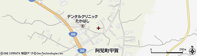三重県志摩市阿児町甲賀3209周辺の地図