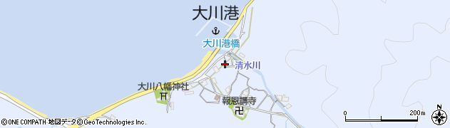 和歌山県和歌山市大川18周辺の地図