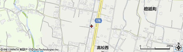 香川県高松市檀紙町1495周辺の地図