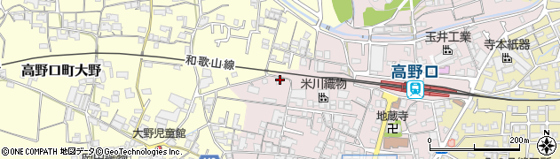 和歌山県橋本市高野口町名倉872周辺の地図