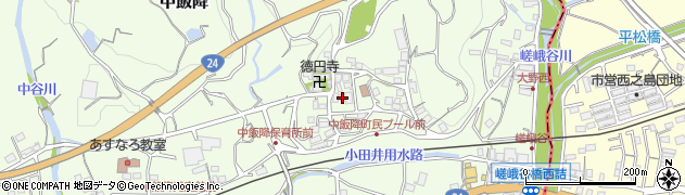 和歌山県伊都郡かつらぎ町中飯降1438周辺の地図