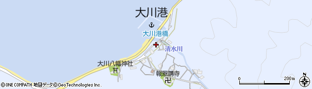 和歌山県和歌山市大川16周辺の地図