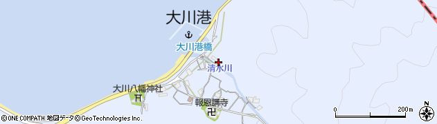 和歌山県和歌山市大川8周辺の地図