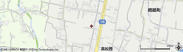 香川県高松市檀紙町1752周辺の地図