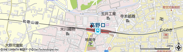 和歌山県橋本市高野口町名倉1012周辺の地図