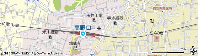 和歌山県橋本市高野口町名倉1070周辺の地図
