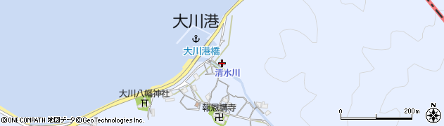 和歌山県和歌山市大川7周辺の地図