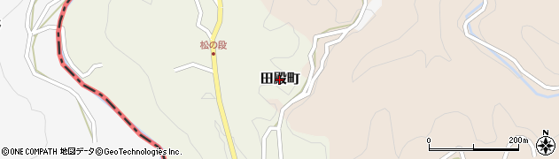 奈良県五條市田殿町周辺の地図