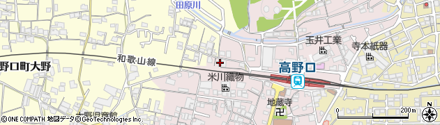 和歌山県橋本市高野口町名倉874周辺の地図