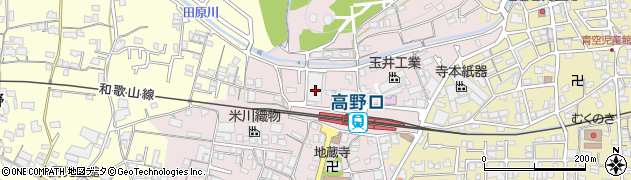 和歌山県橋本市高野口町名倉998周辺の地図
