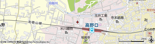 和歌山県橋本市高野口町名倉971周辺の地図