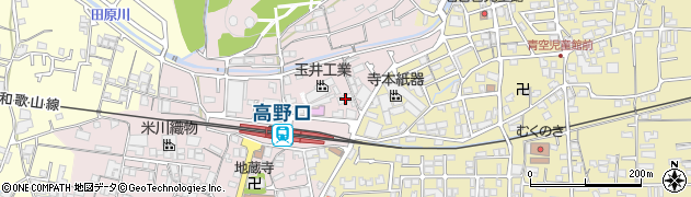 和歌山県橋本市高野口町名倉1069周辺の地図
