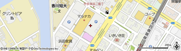 ダイヤクリーニング株式会社　イオンタウン宇多津店周辺の地図