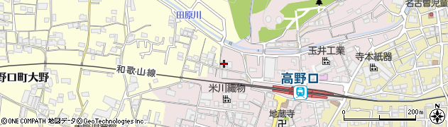 和歌山県橋本市高野口町名倉873周辺の地図
