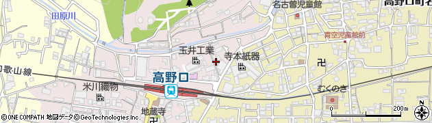 和歌山県橋本市高野口町名倉1088周辺の地図