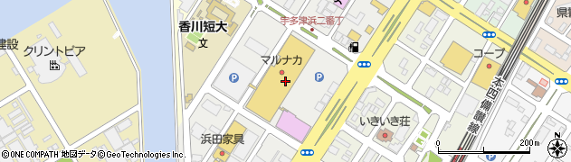 ワンラブ　イオンタウン宇多津店周辺の地図