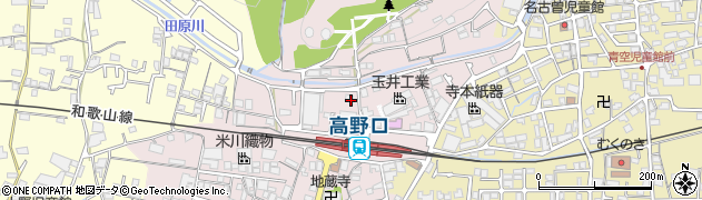 和歌山県橋本市高野口町名倉1008周辺の地図